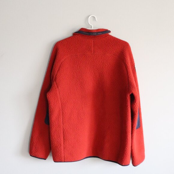 Woods Unisex Orange Sz M Sherpa Pullover Shacket Outdoor Winter Jacket - Picture 2 of 14